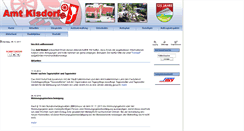 Desktop Screenshot of amt-kisdorf.de